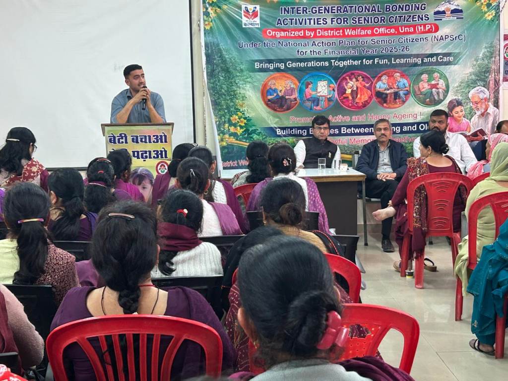 A oneday intergenerational bonding program was held in Amb